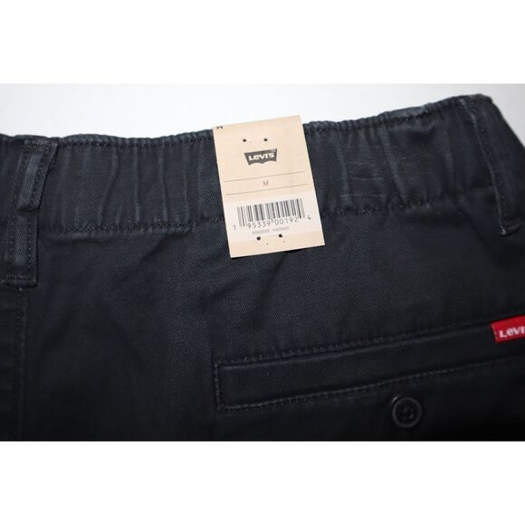 Levi's XX Chino A10430000 Men's Sz M Black EZ Stretch Waist Relaxed Fit Shorts - Picture 3 of 5
